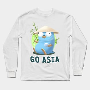 Gopher Golang Go Asia Long Sleeve T-Shirt